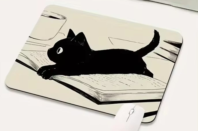 Tapis de souris chat noir | Comfort Pro