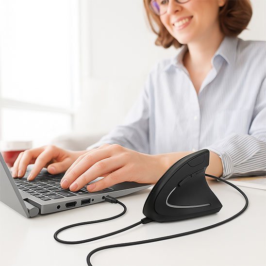 Souris ergonomique | ComfortPro - TapSouris