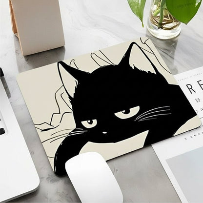 Tapis de souris chat noir | Comfort Pro - TapSouris