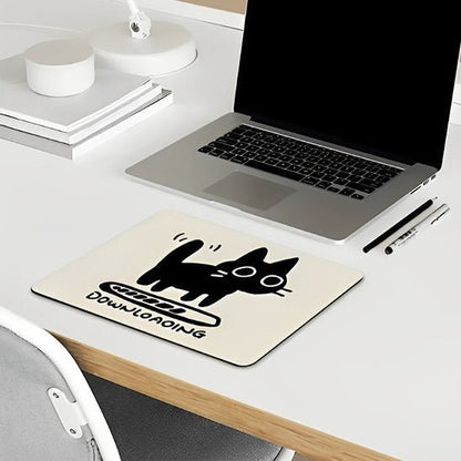 Tapis de souris chat noir | Comfort Pro - TapSouris